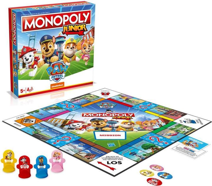 Produktbild Winning Moves Monopoly Junior (Deutsch, 2 - 4 Spieler)