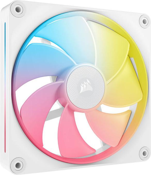 Productafbeelding Corsair LX-R RGB-serie, iCUE LINK LX140-R RGB Wit, 140 mm RGB-ventilator, enkele ventilator (140 mm, 1 x)
