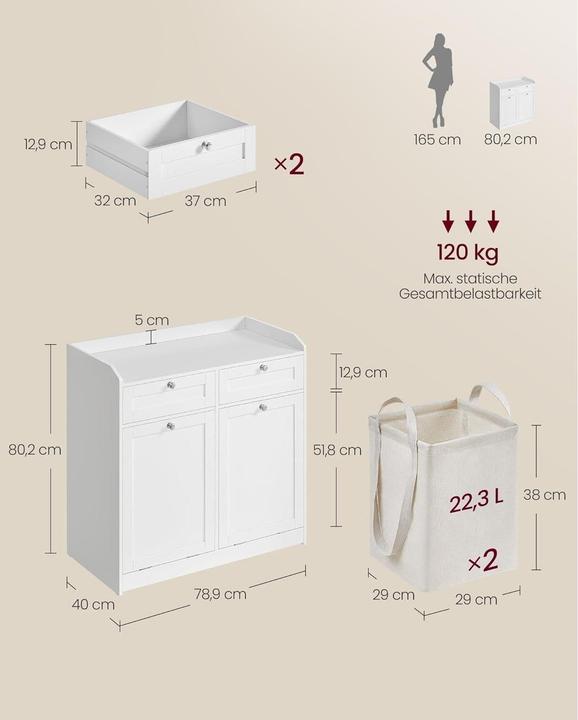 Immagine prodotto Vasagle Badschrank (83 l)