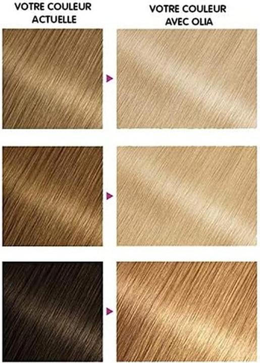 Actual product image Garnier Olia Permanent Hair Colour Oil Painting Without Ammonia Blonde D Maxi Bleaching