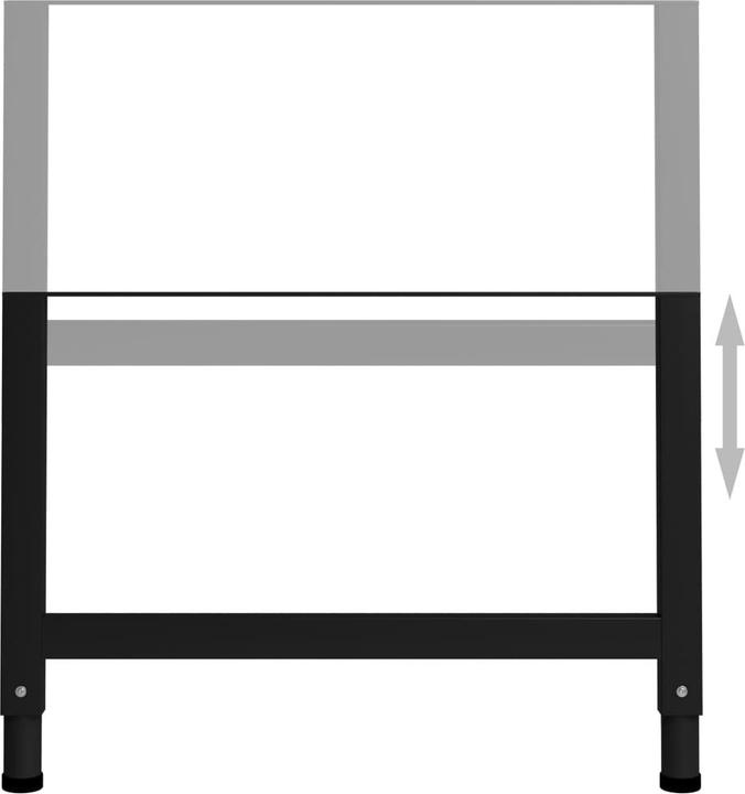 Produktbild vidaXL Metallrahmen