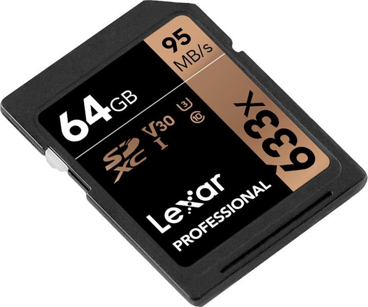 Immagine prodotto Lexar Professionale 633x (64 GB, SDXC, U3, UHS-I)