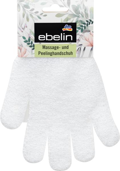 Actual product image dm ebelin Massage and peeling glove