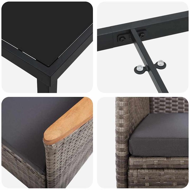 Produktbild vidaXL Gartenmöbel Set