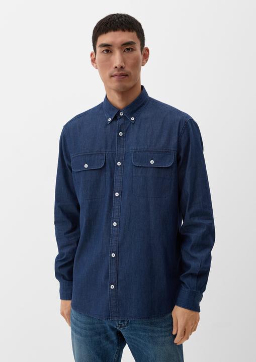 Immagine prodotto s.Oliver Hemd Regular: Denim-Hemd mit Button Down-Kragen (L)