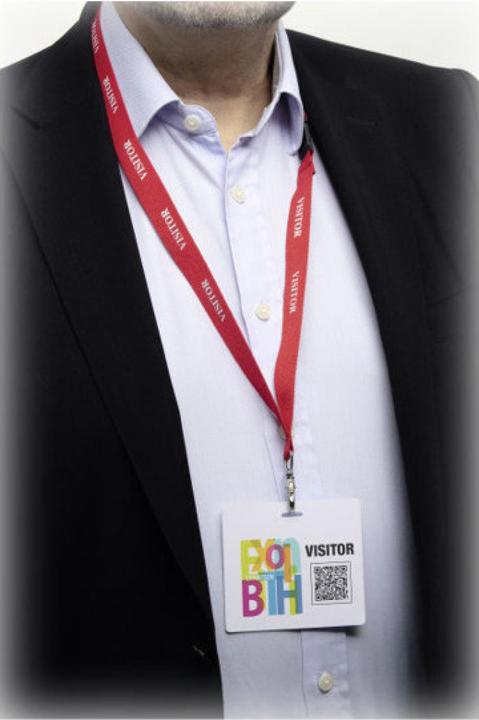 Actual product image Durable Name tag