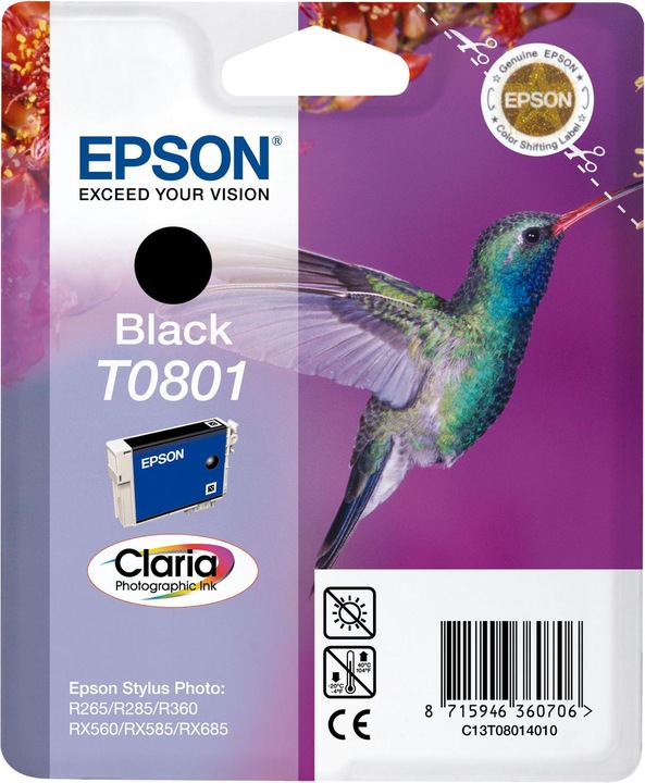 Produktbild Epson T0801 Claria Photographic (BK)