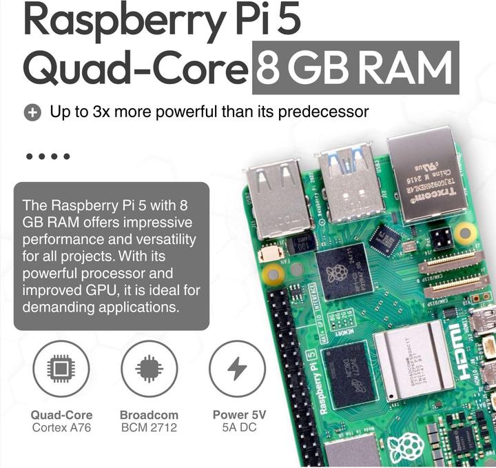 Image du produit Db-tronic Raspberry Pi 5