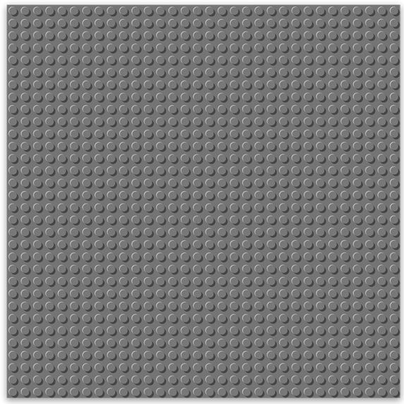 Produktbild Brixies Bauplatte 32x32 Basic dunkelgrau