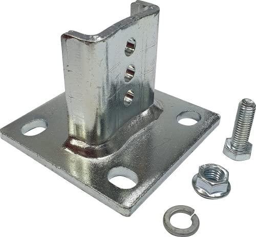 BFT SFR B COMPLETE - adjustable post holder (screwed) for 1 cylinder (N735002 00001)
