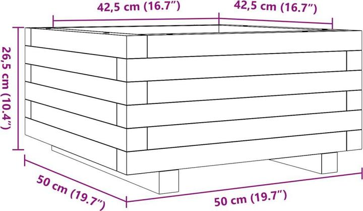 Produktbild vidaXL Pflanzgefäss