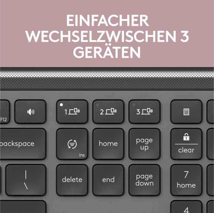 Produktbild Logitech Signature Slim Combo MK950 (CH, Kabellos)