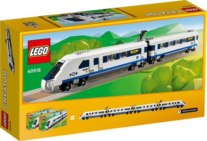 Image du produit LEGO Creator - Train à grande vitesse (40518, LEGO Creator 3-in-1)