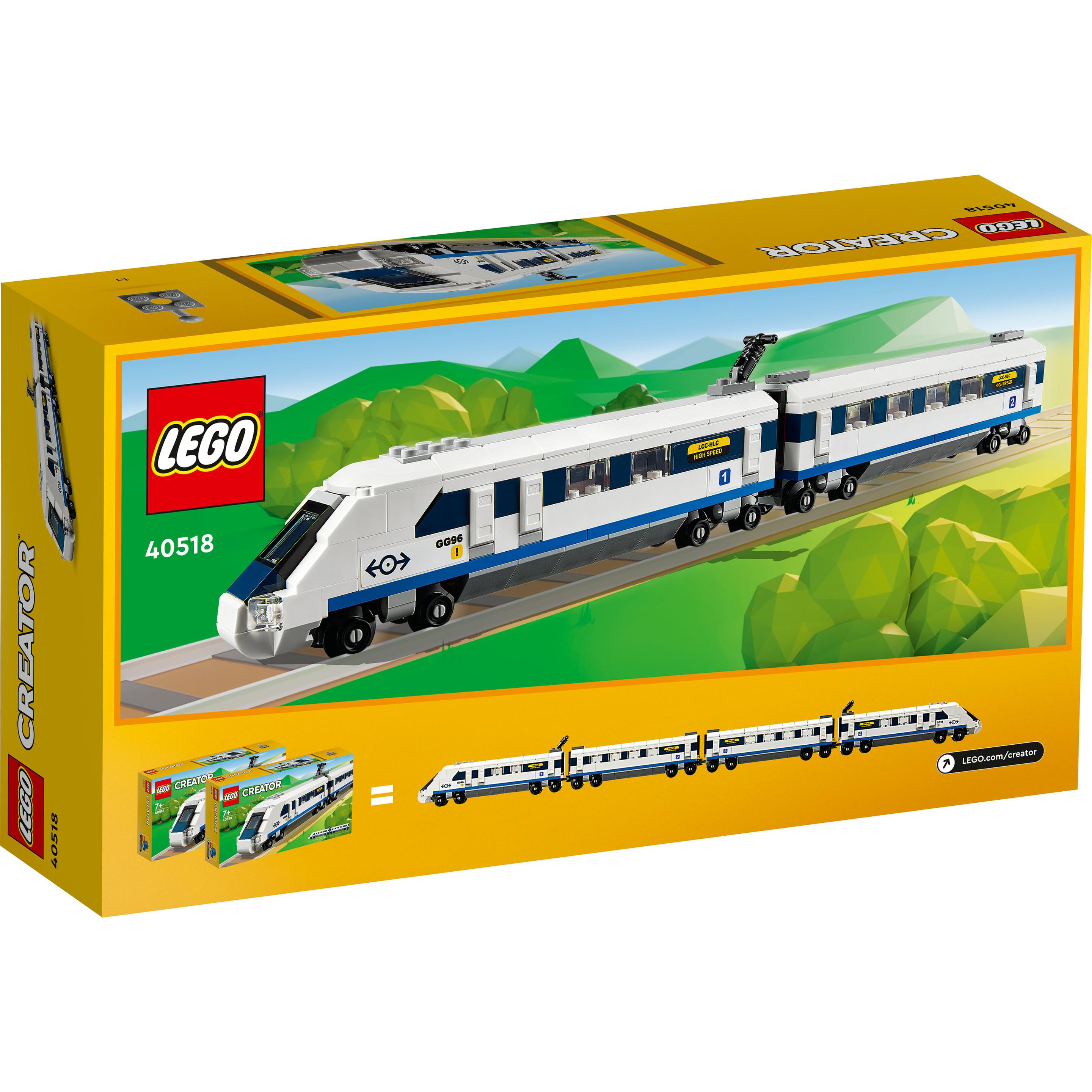 Thumbnail - LEGO Hochgeschwindigkeitszug (40518, LEGO Creator 3-in-1)