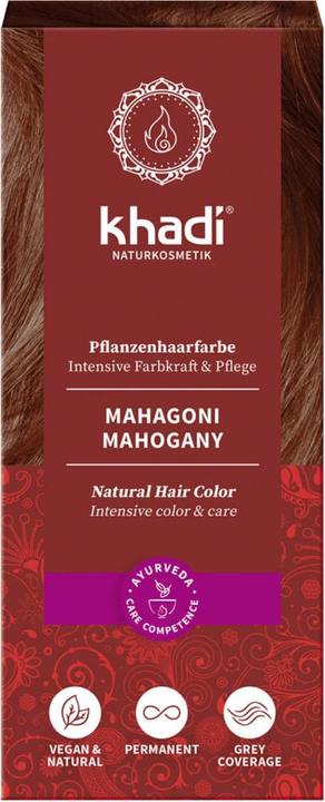 Produktbild Khadi Pflanzenhaarfarbe Mahagoni (Mahagoni)