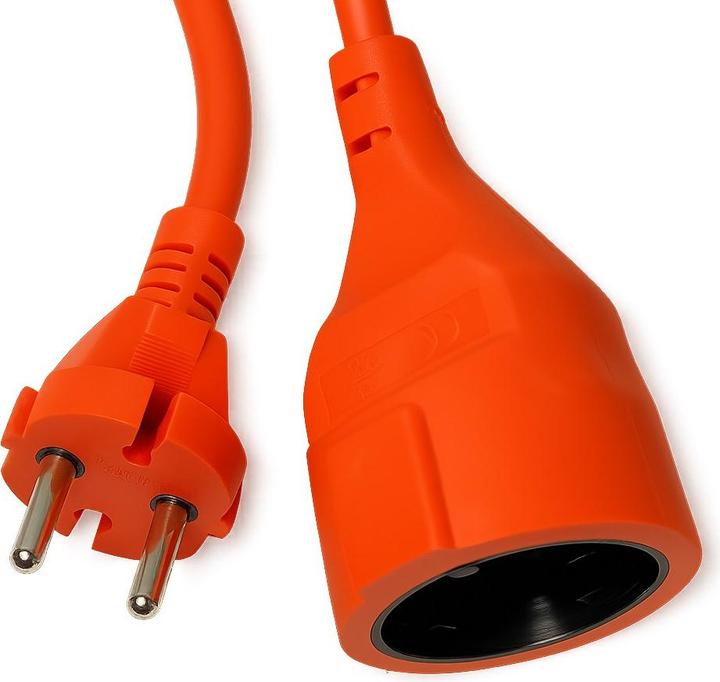 Actual product image Vertex Przedłużacz zwijany 10m PZO10M2x1 0mm (10 m, CEE 7/5)