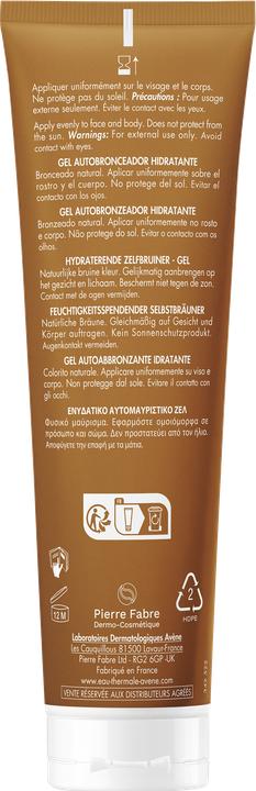 Actual product image Avène self-tanning lotion (Self tanning gel, 100 ml)