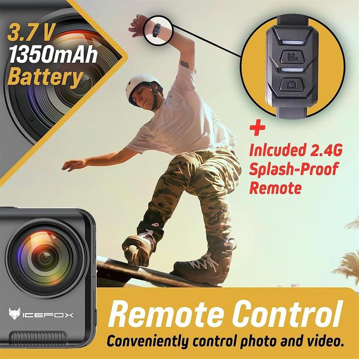 Actual product image Icefox Action Cam (30p, Wi-Fi)