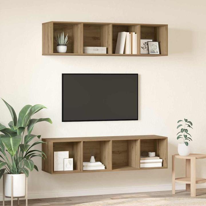 Produktbild vidaXL TV-Schrankset (37 x 37 x 142.50 cm)
