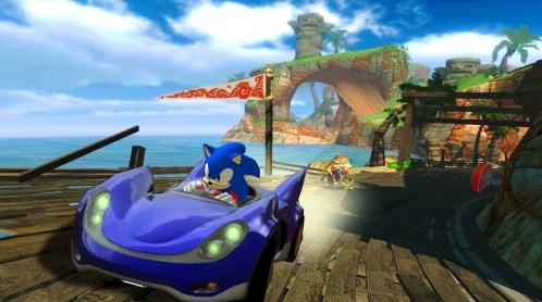 Actual product image Sega Sonic & SEG? All-Stars Racing - PlayStation 3 - Multiplayer Mode - E (Everyone) (PS3)