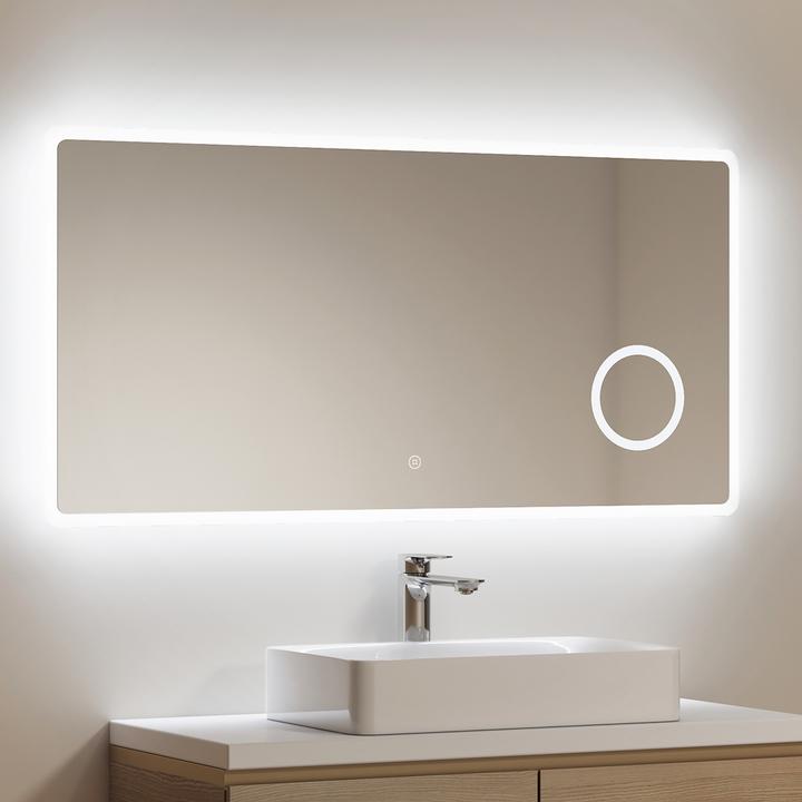 Actual product image Emke Bathroom mirror (120 x 60 cm)
