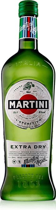 Image du produit Martini Extra Dry (18 ans, 18 %, Italie, 1 x 100 cl, Vermouth)