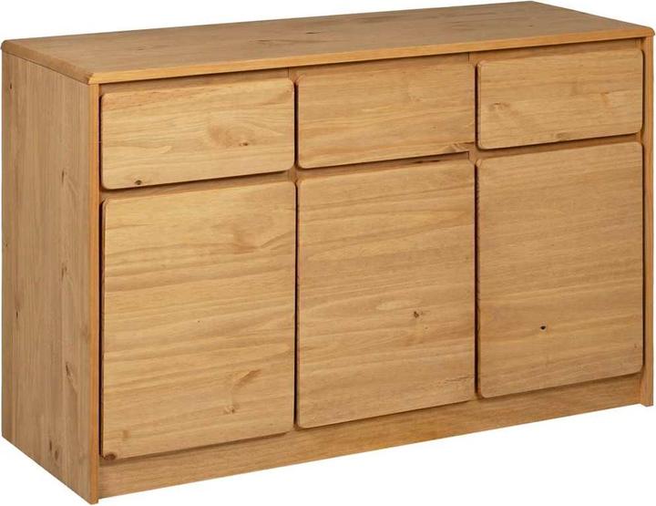 Image du produit vidaXL Sideboard SAUDA aspect chêne (114 x 43 x 75.50 cm)