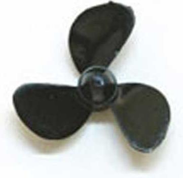 Super vite navale 25 mm destra a 3 pale m2 ø25x13