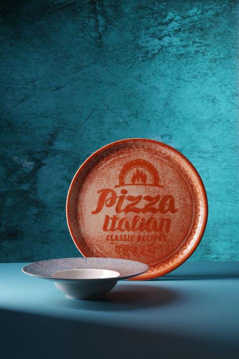 Produktbild Hendi Pizzateller Recipe Collection Rot Rot (6 x, 33 cm)