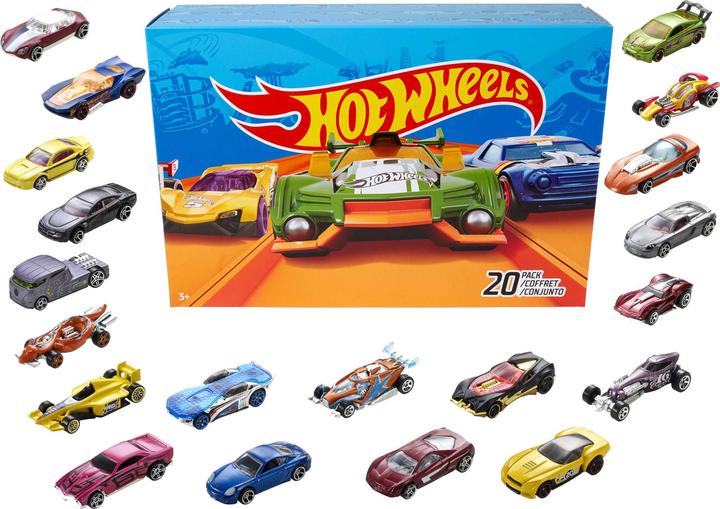 Actual product image Hot Wheels 20-car set