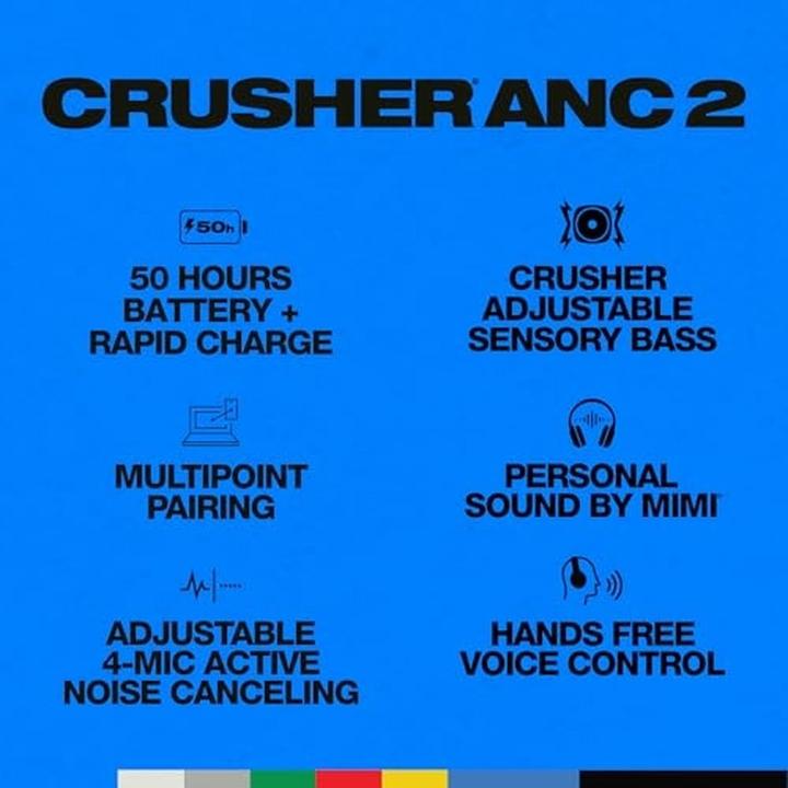 Actual product image Skullcandy Crusher ANC 2 (ANC, 50 h, Wireless)