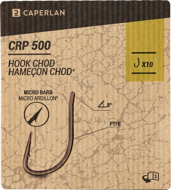 Actual product image Caperlan Barbed hooks for carp fishing