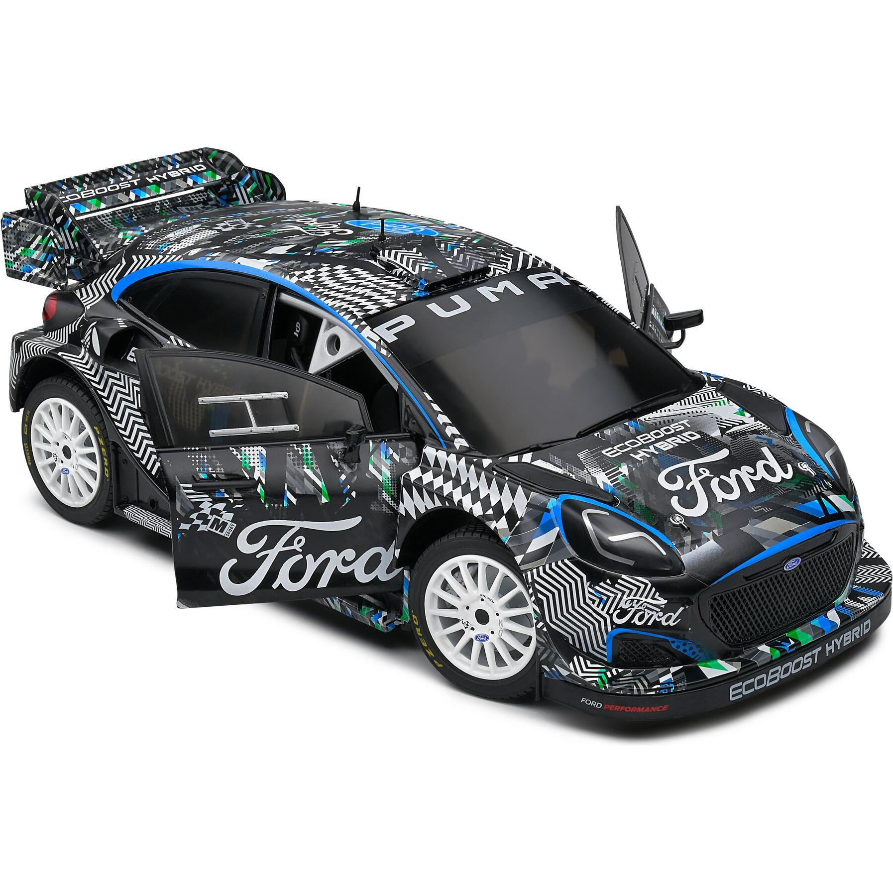 Solido 1:18 Ford Puma WRC schw