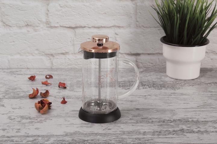 Image du produit BerlingerHaus BH/1493 Cafetière manuelle Presse française Cuivre (0.35 l)
