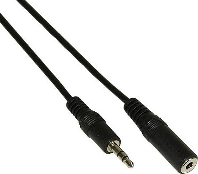 Immagine prodotto InLine Estensione jack, 3,5mm jack St/Bu, stereo (5 m, Connettore da 3,5 mm (AUX))