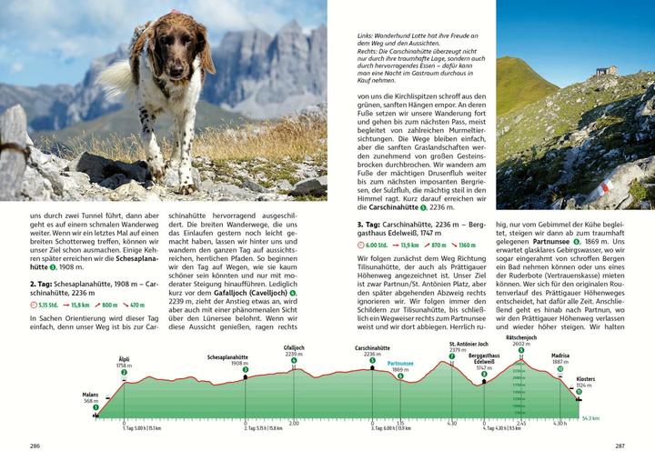 Produktbild Hüttentouren mit Hund Alpen (Deutsch, Romy Robst, 2023)
