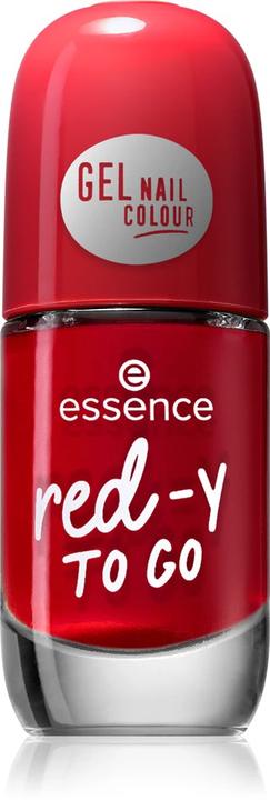 Actual product image essence Gel nail colour 56 red-y TO GO (56 red-y TO GO, Gel-Effect Nail Polish)