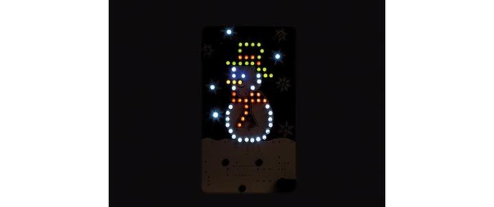 Actual product image Whadda Kit snowman with on / off switch