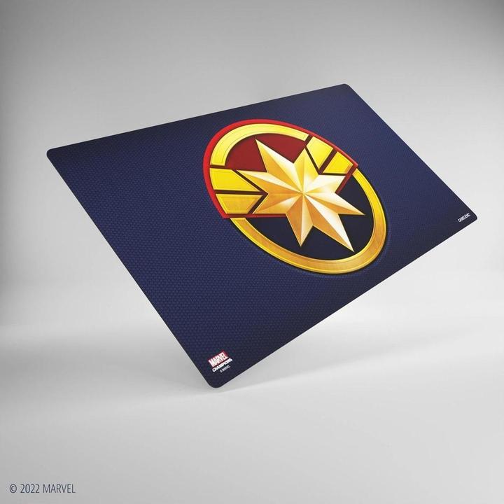 Produktbild Gamegenic Marvel Champions Prime Game Mat - Captain Marvel