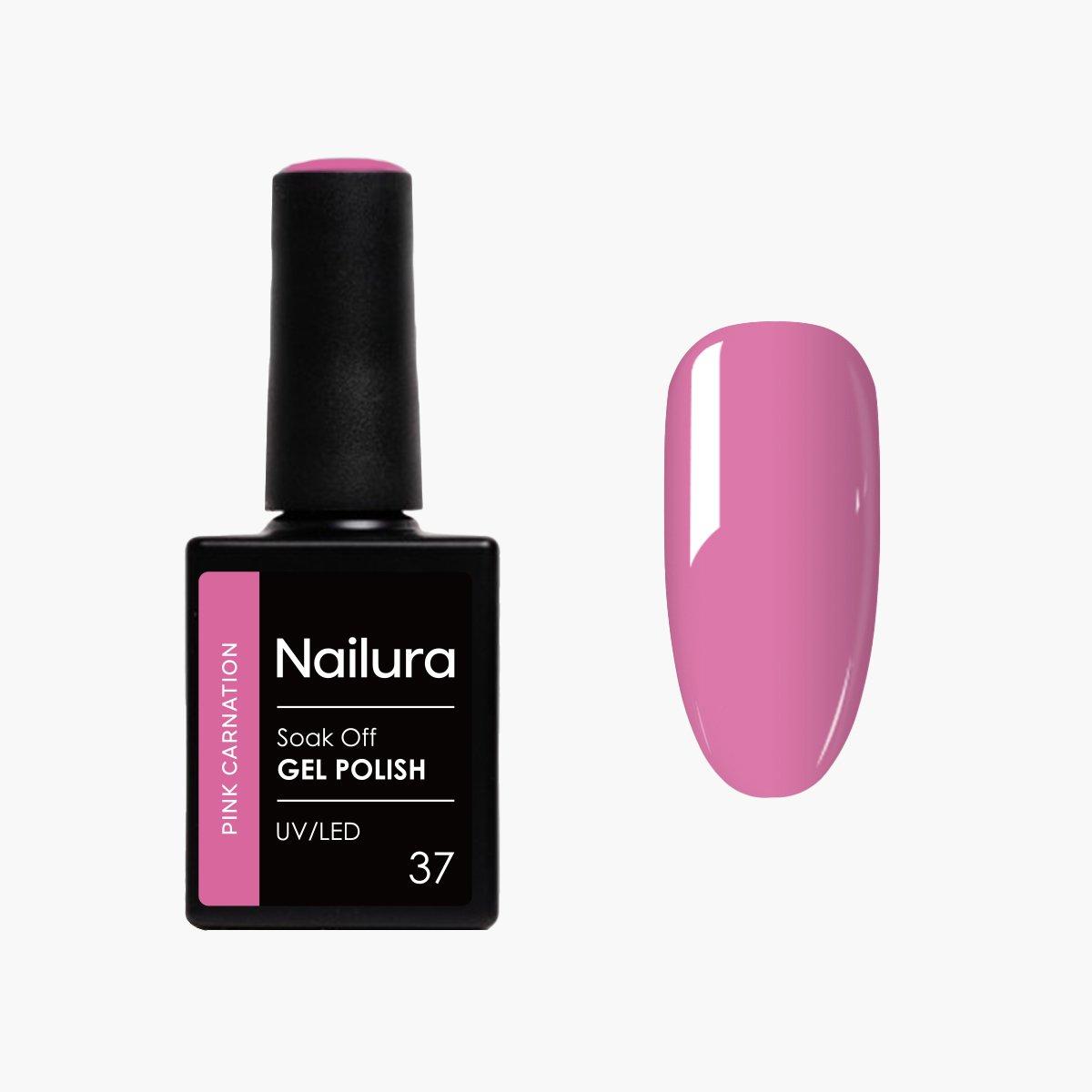 Nailura - Gel Polish 37 - Pink Carnation - 10 ml (Pink Carnation) (70056)