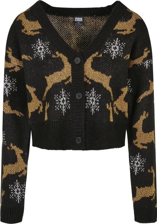 Image du produit Urban Classics Cardigan de Noël court et surdimensionné pour femmes (XL)
