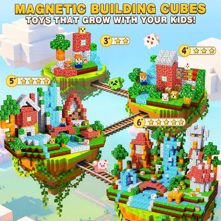 Actual product image Cooljoy Magnetisches Baustein-Set