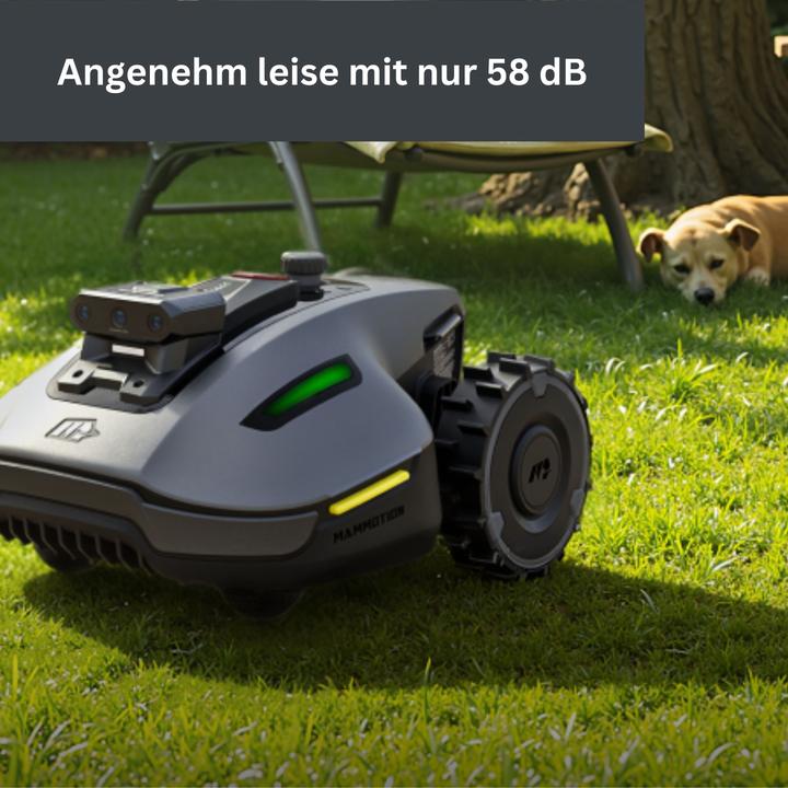 Actual product image Mammotion YUKA mini 2 800R Vision (800 m², Without boundary wire)