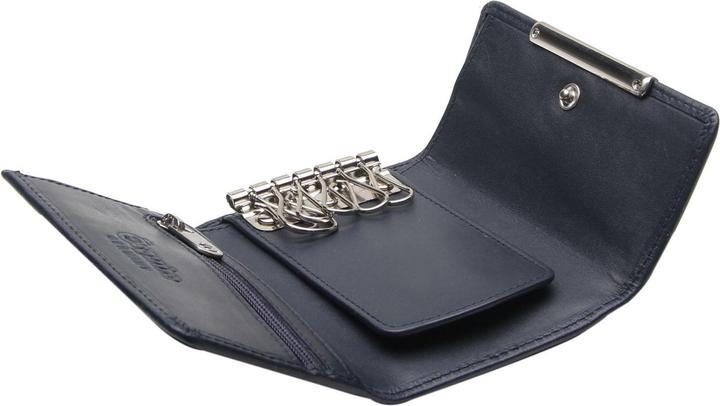 Actual product image Esquire Helena leather key case 10 cm