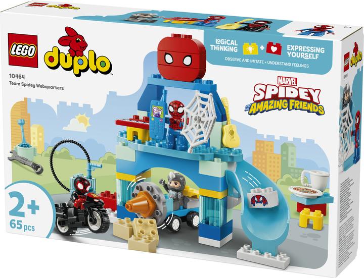 Produktbild LEGO Team Spideys Hauptquartier (10464)