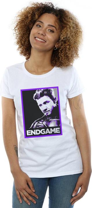 Produktbild Avengers Endgame Hawkeye Poster Baumwolle TShirt (M)