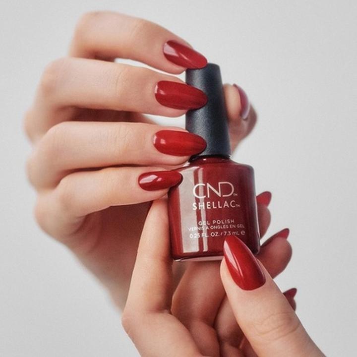Immagine prodotto CND Shellac - Color Coat Decadence (Rosso, Vernice UV gel)