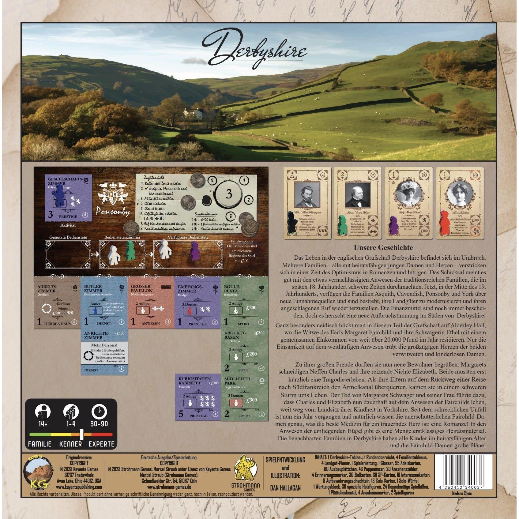 Thumbnail - Strohmann Games Obsession, Brettspiel, für 1-4 Spieler, ab 14 Jahren (DE-Ausgabe) (Deutsch)