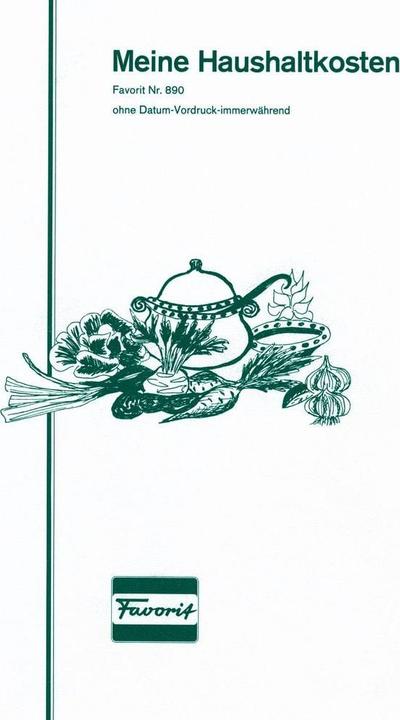 Produktbild Favorit Haushaltungsbuch (24x)