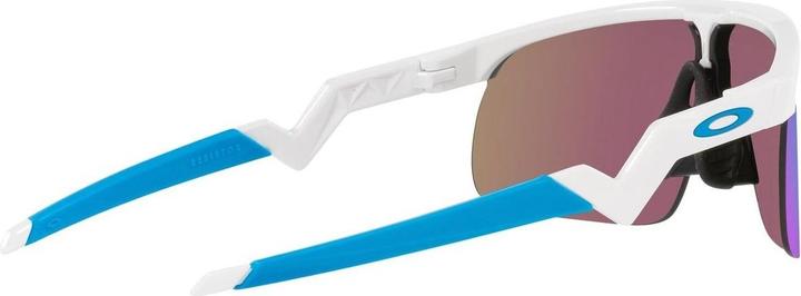 Actual product image Oakley Resistor (Polished white, Prizm Sapphires)